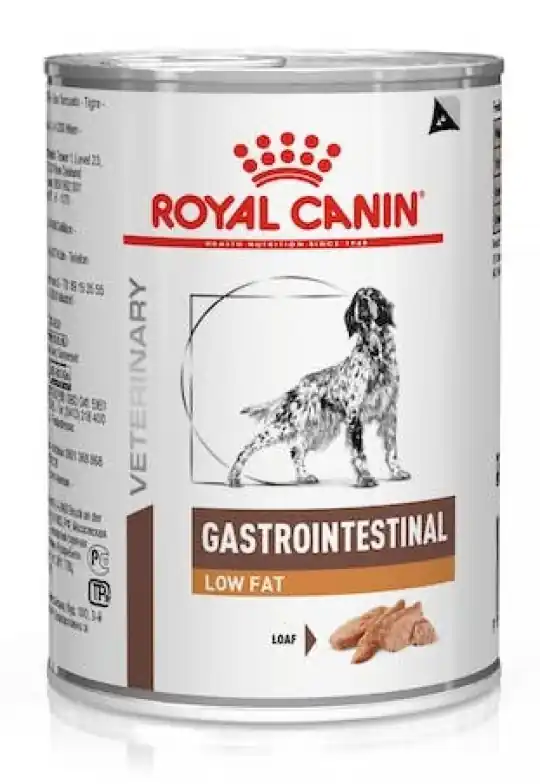Nowość ROYAL CANIN Veterinary Diet Canine Gastrointestinal Low Fat - mokra karma dla psa - 420g
