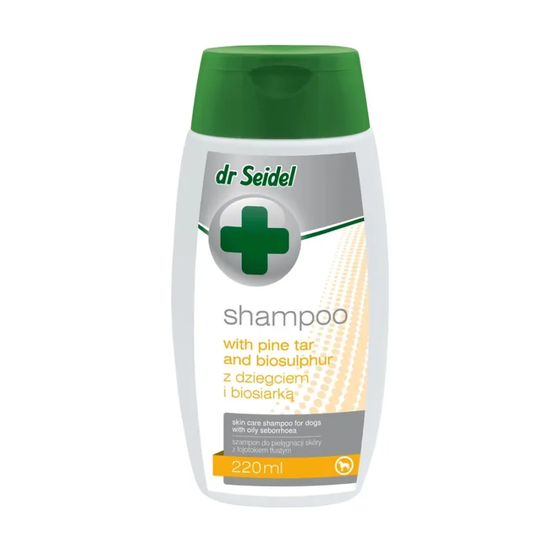 Dostępne od ręki DR SEIDEL SZAMPON Z DZIEGCIEM I BIOSIARKĄ 220ml