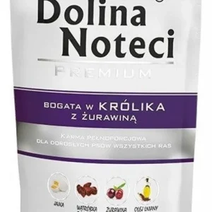 Sprawdź teraz DOLINA NOTECI Premium bogata w królika z żurawiną - mokra karma dla psa - 500 g