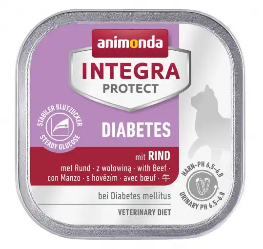 ANIMONDA Integra Protect Diabetes Wołowina - mokra karma dla kota - 100g Szybka wysyłka
