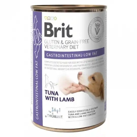 BRIT Grain Free Vet Diet Dog Gastrointestinal Tuńczyk z jagnięciną - mokra karma dla psa - 400 g Obniżka ceny
