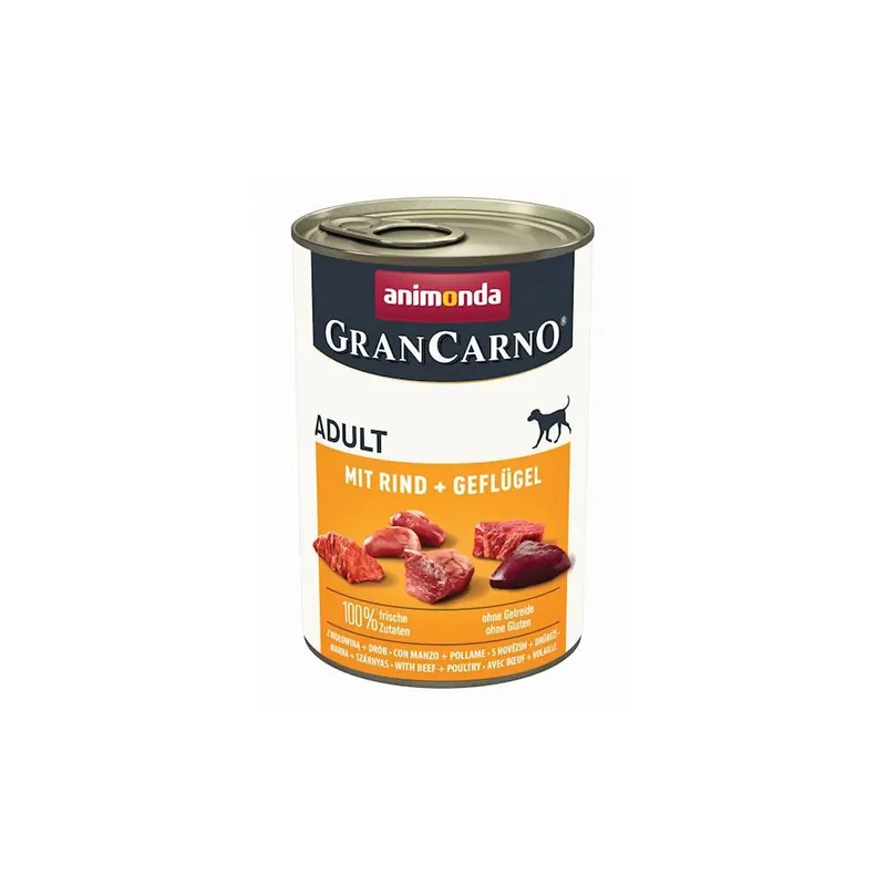 ANIMONDA GRANCARNO WOŁOWINA I SERCA 400G PIES Super okazja