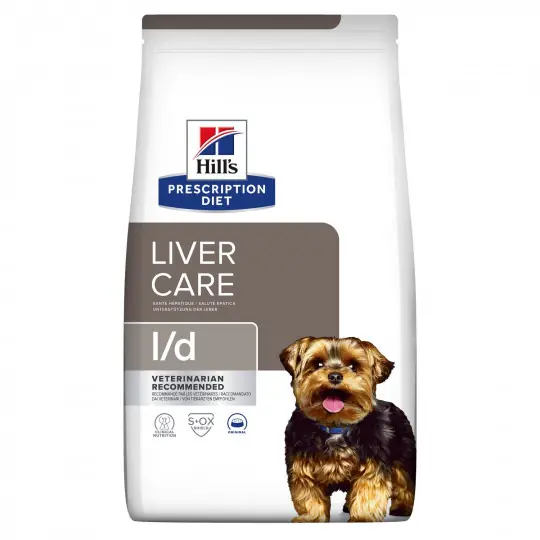 Hill‘s Prescription Diet Canine Liver Care l/d - sucha karma dla psów ze schorzeniami wątroby - 10 kg Zniżka