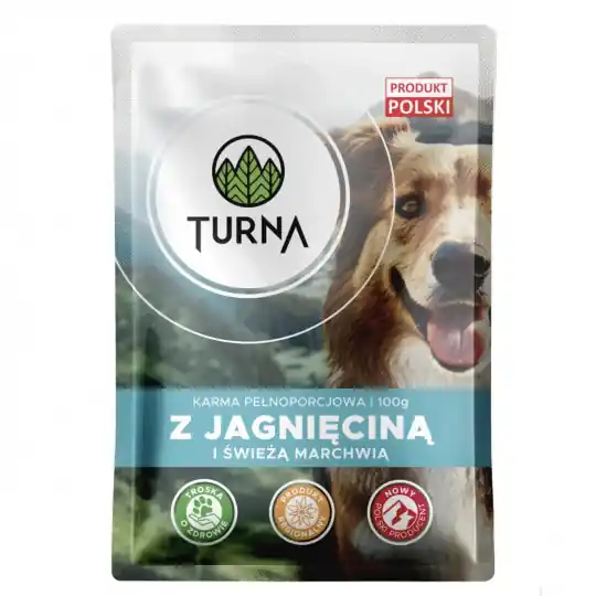 TURNA z jagnięciną – mokra karma dla psa – 100g Hit sprzedaży