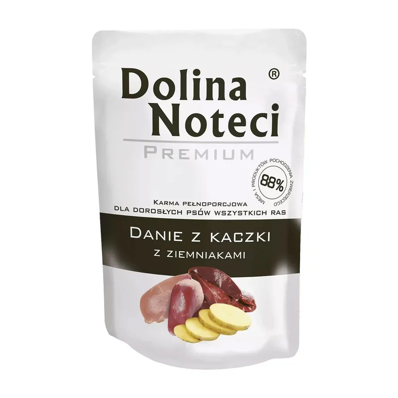 Cena promocyjna Dolina Noteci Premium Danie mokra karma dla psa 100g Kaczka