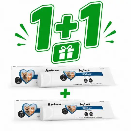 APTUS Urine Ph - pasta zakwaszająca mocz dla psa i kota - 100g + 100g GRATIS! Popularny