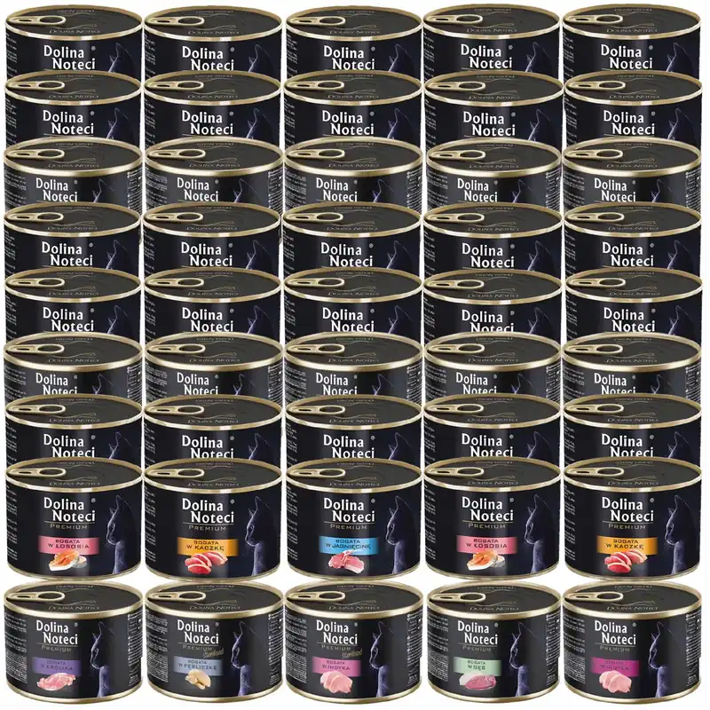 Bestseller Dolina Noteci Premium 45 x 185g mix karma mokra dla kota