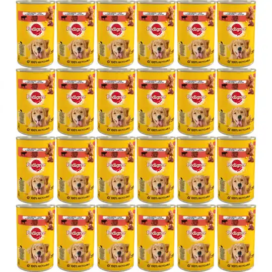 Bestseller PEDIGREE Adult Wołowina w galaretce - mokra karma dla psa - 24x400g