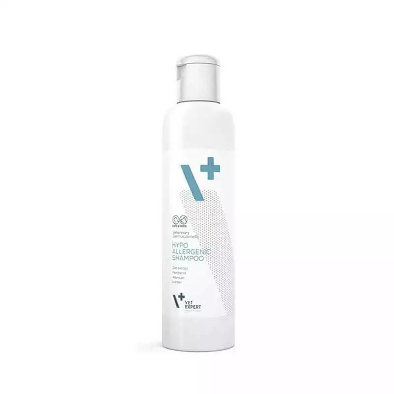 Dostępne od ręki VETEXPERT Hypoallergenic Shampoo - hipoalergiczny szampon dla psów i kotów o skórze wrażliwej