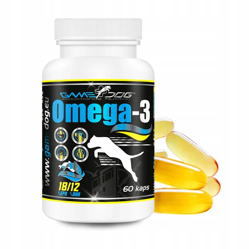 Do wyczerpania zapasów GAME DOG Suplement dla psa Omega 3 witaminy 60 kapsułek