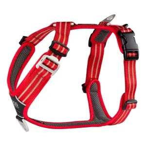 DOG COPENHAGEN Comfort Walk Air - szelki dla psa w kolorze czerwonym Bezpieczne zakupy