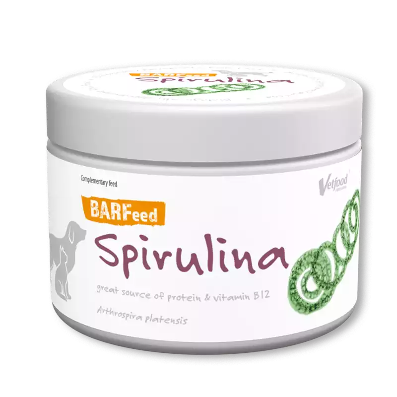 VETFOOD BARFeed Spirulina - suplement diety dla zwierząt 200 g Oferta czasowa