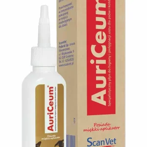 Promocja SCANVET Auriceum do uszu dla psa i kota 50ml