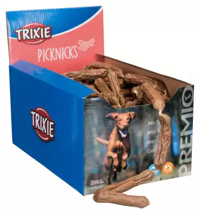 Zamów teraz TRIXIE Kiełbaski "Premio Picknicks" o smaku bekonu, 200 sztuk