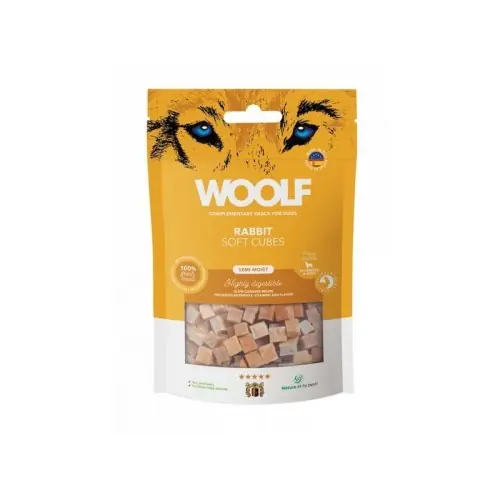 WOOLF Soft cubes Kr贸lik 100g Szybka wysyłka