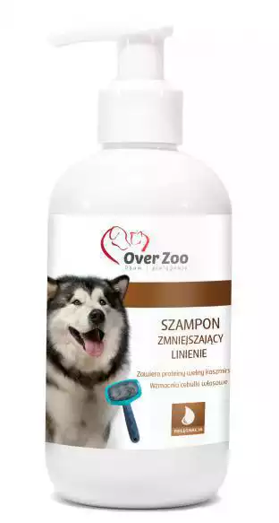 Bestseller OVER ZOO - szampon zmniejszający linienie, 250ml