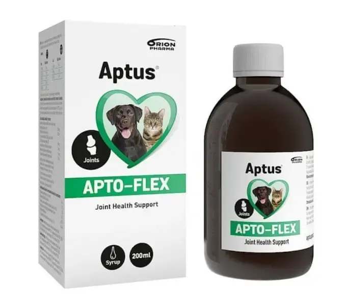 Do wyczerpania zapasów APTUS APTO-FLEX - syrop o działaniu osłonowym na stawy, przeciwbólowym i przeciwzapalnym dla psów i kotów, 200ml