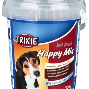 Bestseller Trixie Happy Mix - miękkie mięsne przysmaki dla psa, 500g
