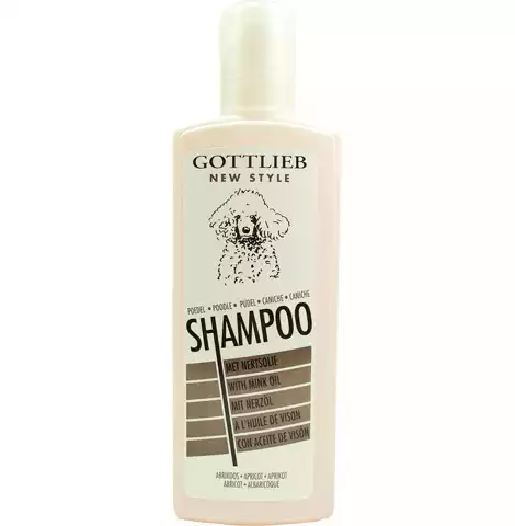 Zamów teraz GOTTLIEB - Szampon dla pudli, morelowy z olejkiem norkowym, 300ml