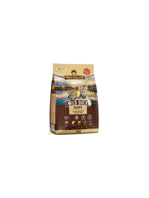 Wolfsblut Dog Wild Duck Puppy - kaczka i ziemniaki 1kg Do wyczerpania zapasów