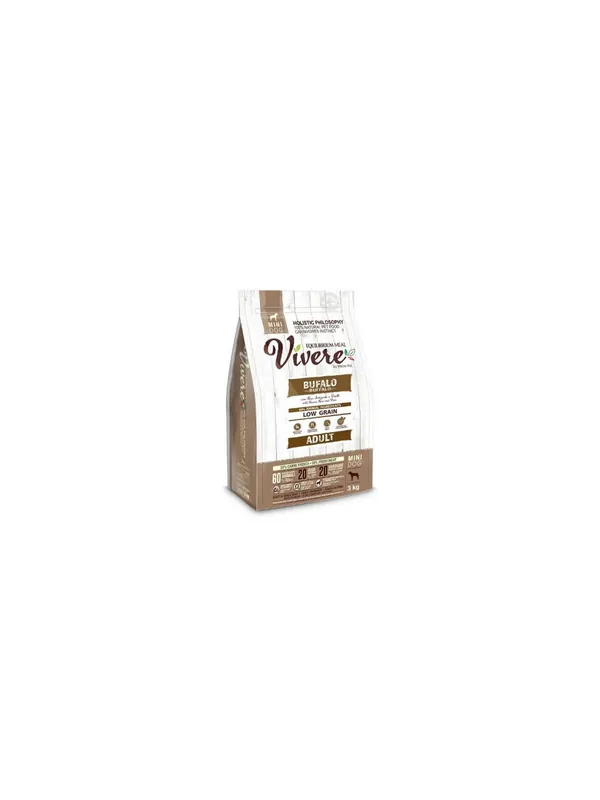Oferta czasowa Vivere Dog Mini Adult Buffalo 3kg