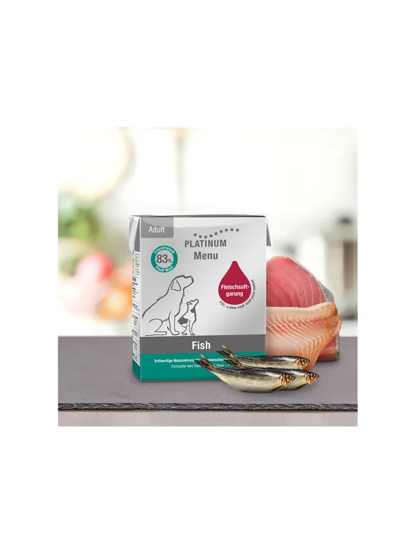 PLATINUM Menu Adult Fish 375g Taniej