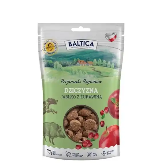 Tani Baltica Przysmaki Regionów – Dziczyzna z Jabłkiem 100 g
