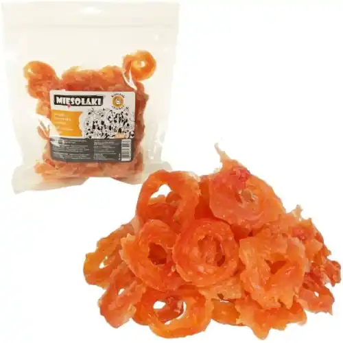 Mi臋so艂aki Kr膮偶ki z kurczaka mi臋kkie przysmak dla psa 500g Popularny