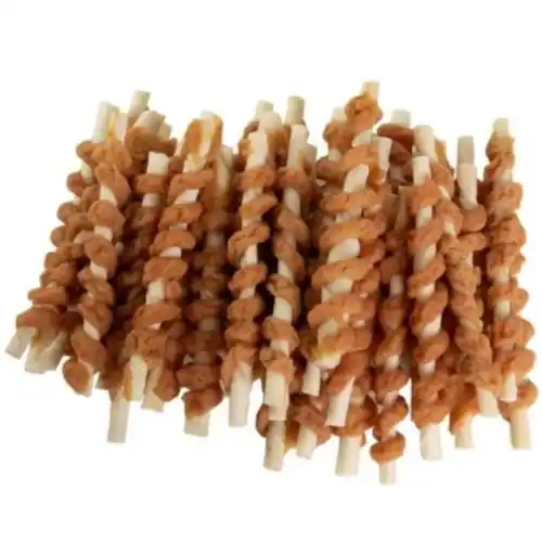 Darmowy zwrot Przysmaki dla psa Nekko Pa艂eczki owini臋te kr贸likiem 500g