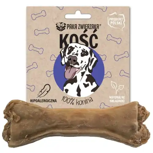 Paka Zwierzaka ko艣膰 z koniny 100% przysmak gryzak dla psa 12 cm Premium