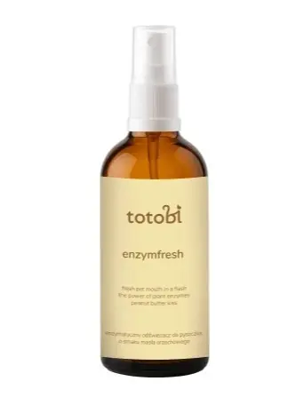 Totobi - Enzymatyczny odświeżacz do pyszczka dla psa i kota o smaku masła orzechowego, 100 ml Rabat