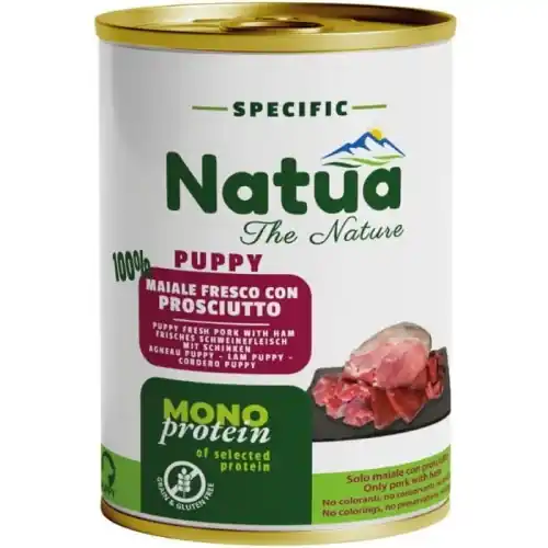Taniej Natua Specific Puppy Monoprotein Ham Puszka Szynka dla szczeni膮t 400g