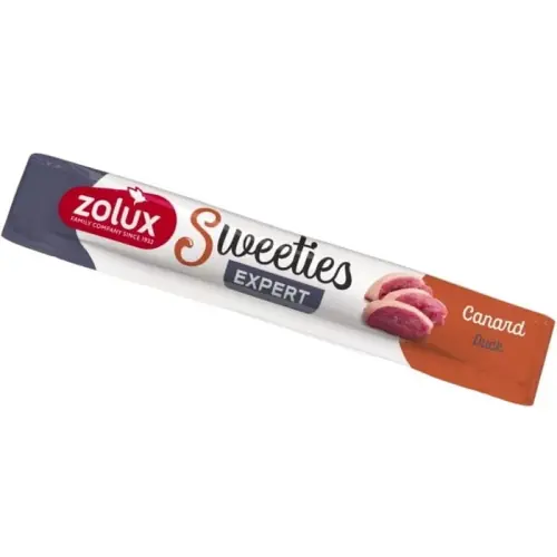Ograniczona ilość Zolux Przysmak kremowy dla PSA Sweeties z kaczk膮 14g