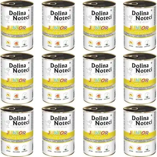 Tylko dziś Dolina Noteci Premium Junior 呕o艂膮dki kurczaka 12 x 400g