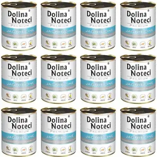 Dolina Noteci Premium jagni臋cina mokra karma dla psa z psyllium 12x 800g Oferta