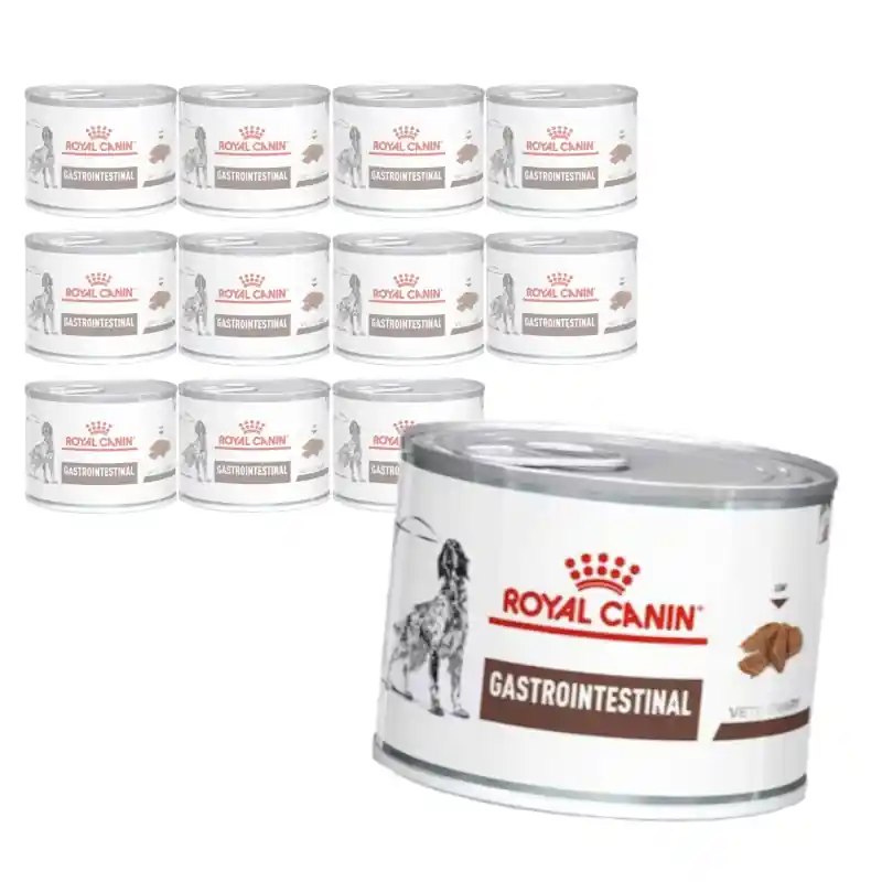 Tylko dziś Royal Canin Veterinary VHN Dog Gastrointestinal 12x200g Mokra Karma Pasztet Dla Psów z Zaburzeniami Trawienia