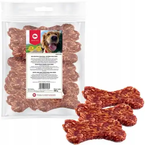 Maced Kostki z kaczk膮 i ry偶em 9 cm 500g Oferta