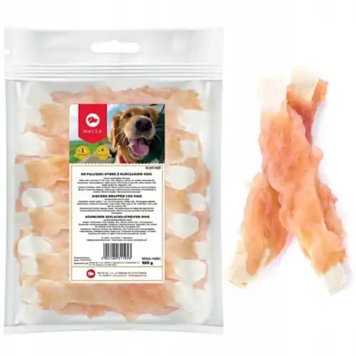 Maced Paluszki rybne z kurczakiem 500g Szybka wysyłka