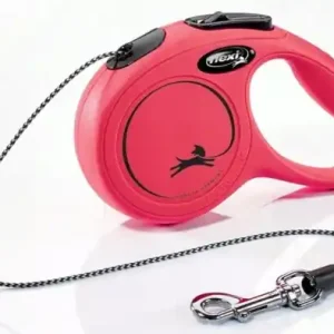 Bezpieczna płatność Flexi New Classic linka XS 3m CZERWONA do 8kg