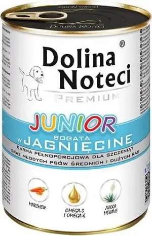 Dolina Noteci Premium Junior Jagni臋cina 400g Zniżka