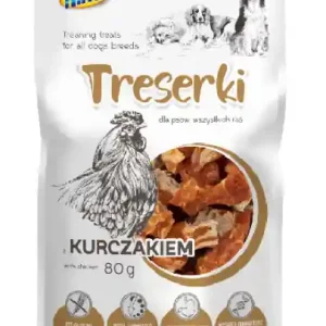 Ekspresowa dostawa Hilton Mi臋sne treserki dla psa z kurczakiem 80g