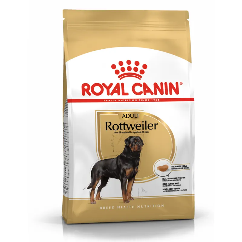 Cena promocyjna Royal Canin BHN Rottweiler Adult 12kg Karma Sucha Dla Psów Dorosłych Rasy Rottweiler