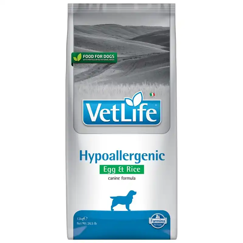 Vet Life HIPO Egg & Rice DOG 12kg sucha karma dla psów z alergią Wyjątkowa oferta