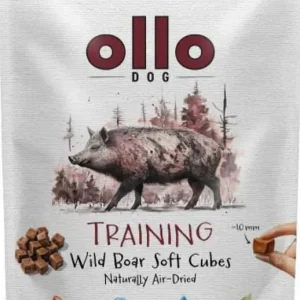 Ollo Air-Dried Wild Boar Cubes Przysmaki z dziczyzną dla psa 80g Zniżka