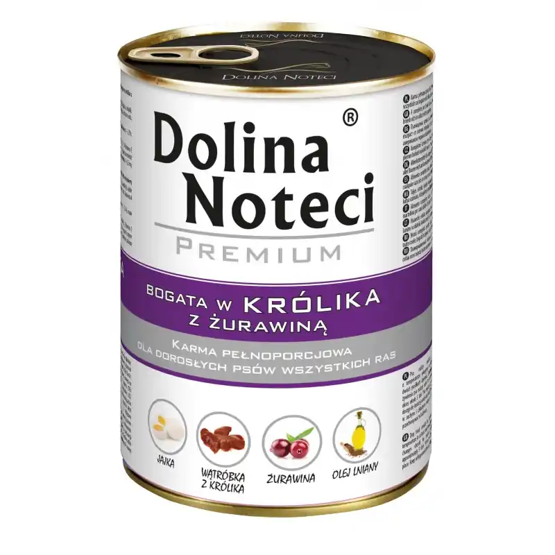 DOLINA NOTECI Premium - Bogata w królika z żurawiną Hit cenowy