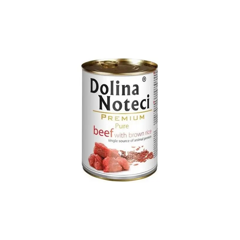 DOLINA NOTECI Premium Pure - Wołowina z ryżem brązowym Wyjątkowa oferta