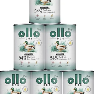 Kup online Ollo Plus Duck with Collagen Dog Adult Karma z kaczką i kolagenem dla psa 6x800g PAKIET