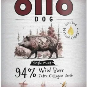 Ollo Plus Wild Boar with Collagen Dog Adult Karma z dziczyzną i kolagenem dla psa 400g Super okazja