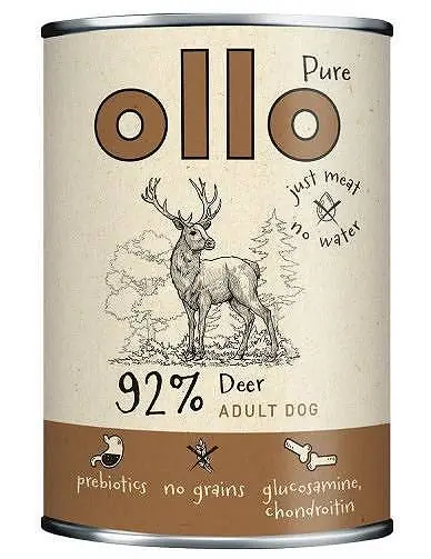 Ollo Pure Adult Deer Karma z jeleniem dla psa 850g Zamów teraz