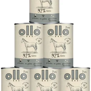 Do wyczerpania zapasów Ollo Pure Adult Horse Karma z koniną dla psa 8x400g PAKIET